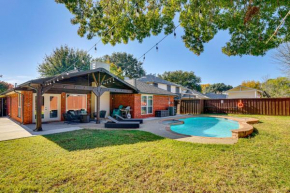 Outdoor Oasis with Pool Grand Prairie Family Home!